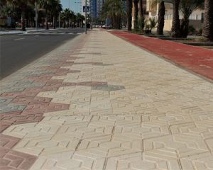 Pavimentación de aceras