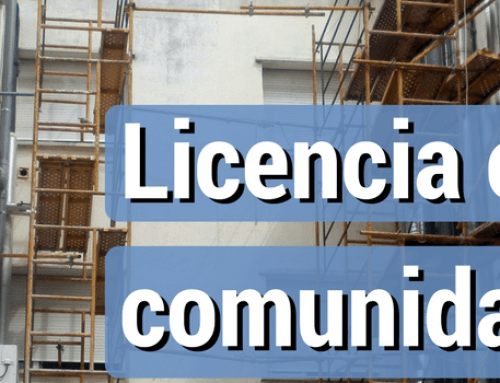 Licencia de obras para comunidades de vecinos