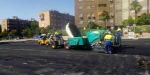 Asfaltado Aparcamiento exterior en avenida de Francia en Leganes