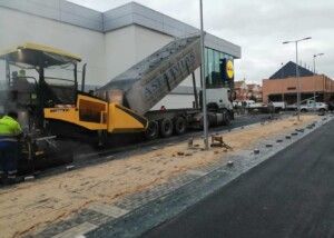 asfaltado Lidl alcala de heranes