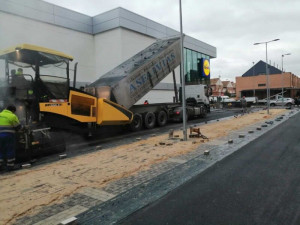 Asfaltado de calles zona Lidl Alcalá Henares Comunidad de Madrid