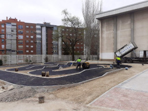 OBRAS CARRIL DE RADIOCONTROL EN LA ELIPA DE MADRID 2
