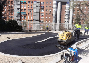 OBRAS CARRIL DE RADIOCONTROL EN LA ELIPA DE MADRID