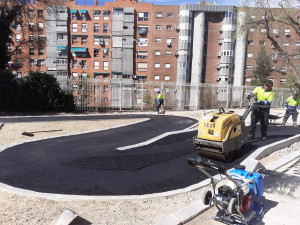 OBRAS CARRIL DE RADIOCONTROL EN LA ELIPA DE MADRID