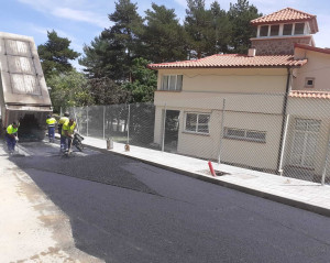 OBRAS CALLE EN NAVACERRADA