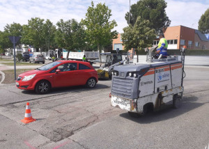 FRESADO PARCHEO EN PINTO