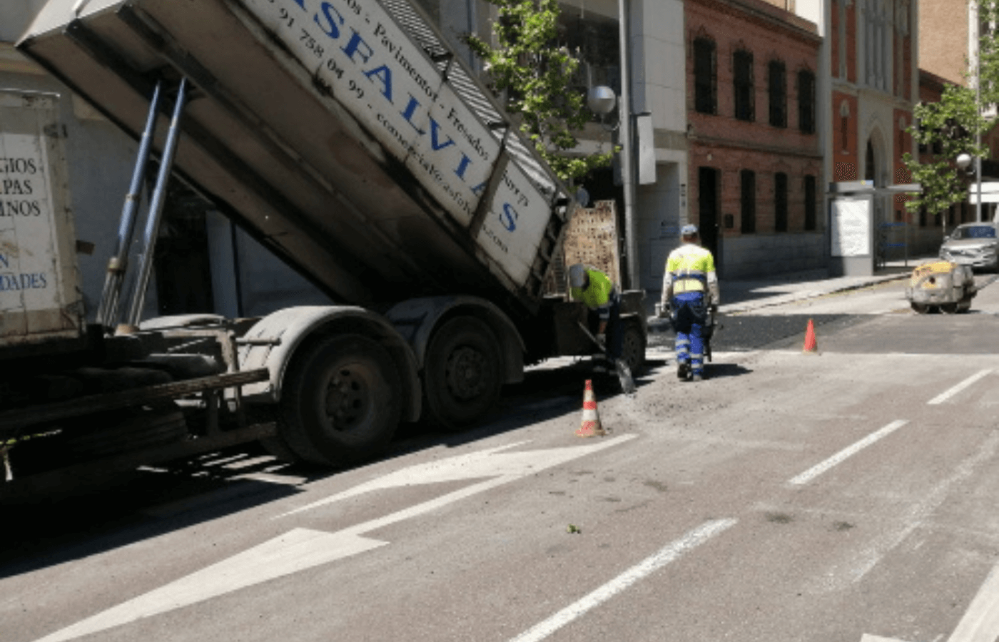 empresa asfaltar acometidas Madrid